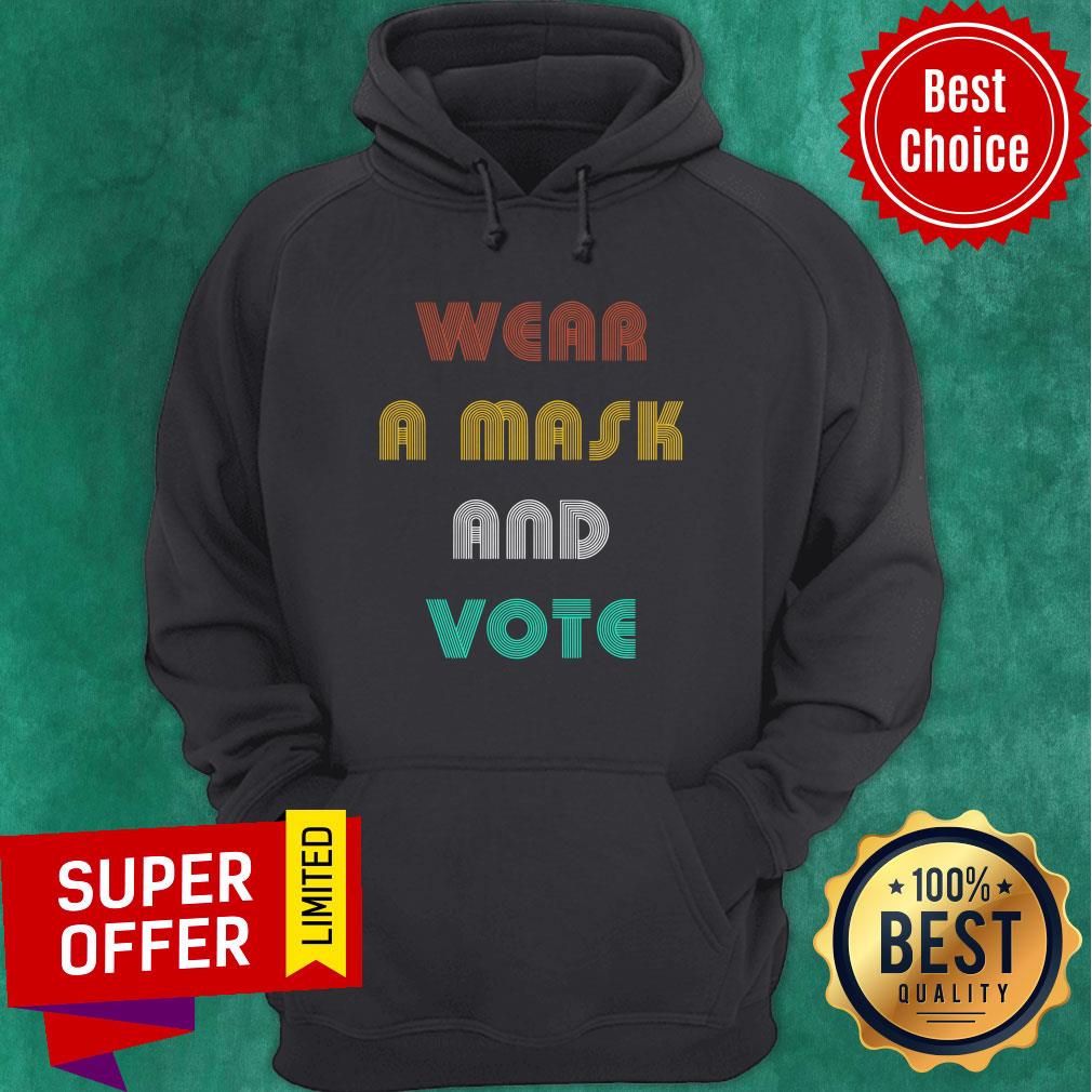 Premium Wear A Mask And Vote Vintage Shirt