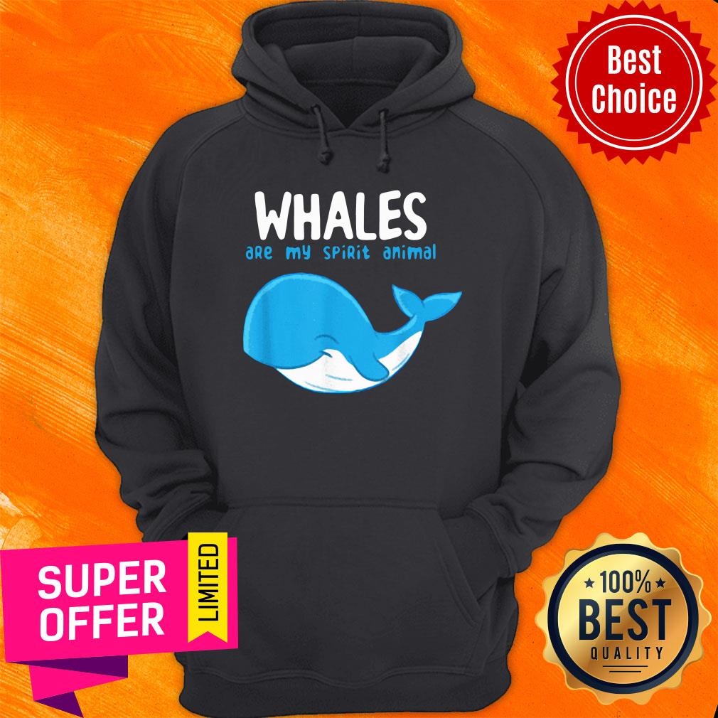 Premium Whales Are My Spirit Animals Whale Shirt