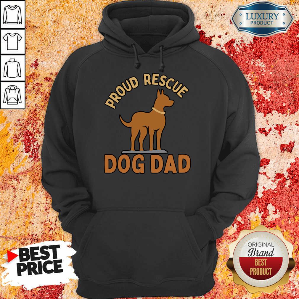 Proud Rescue Dobermann Dog Dad Shirt