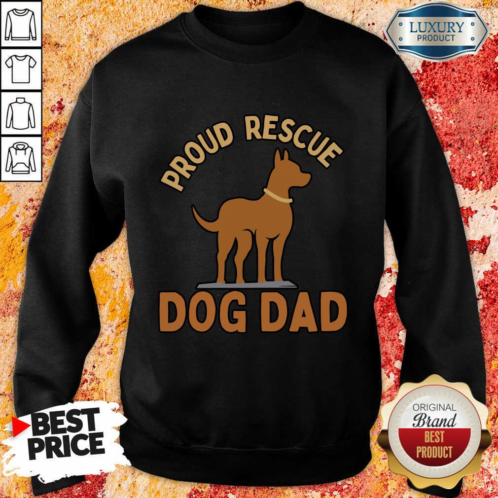 Proud Rescue Dobermann Dog Dad Shirt