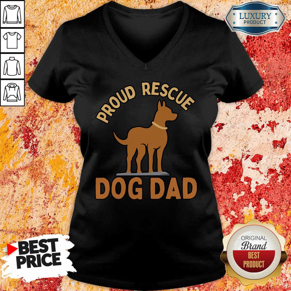Proud Rescue Dobermann Dog Dad Shirt