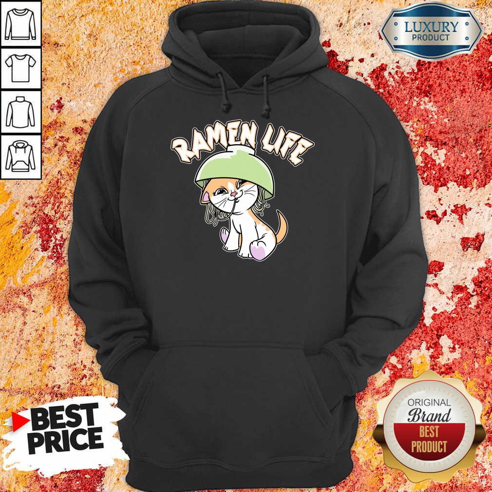 Ramen Life Cat Noodles Japan Kawaii Otaku Shirt