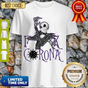 Premium Jack Skellington Fuck Corona Shirt