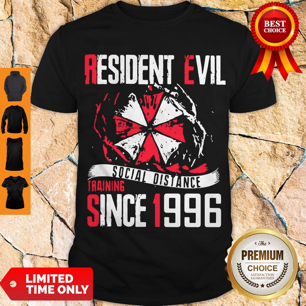Premium Resident Evil Social Distance Training Since 1996 Shirt
