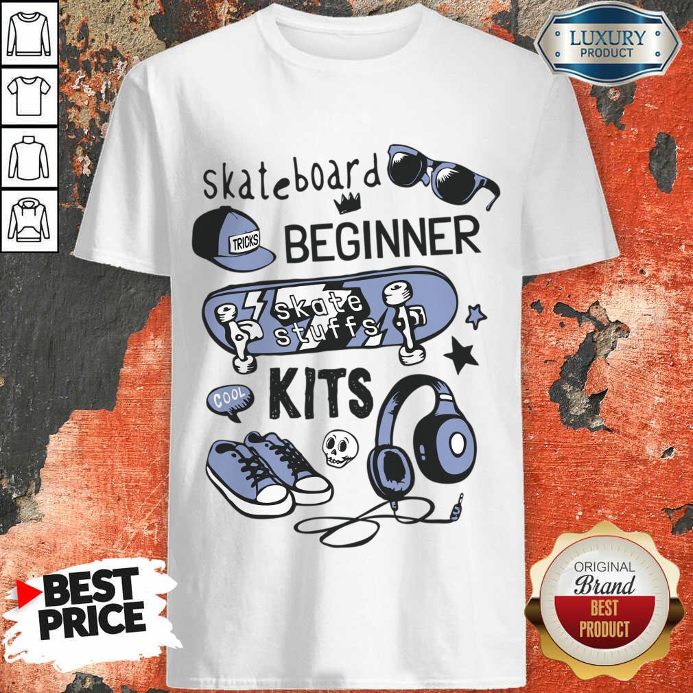 Skateboard Beginner Skate Stuffs Kits Shirt