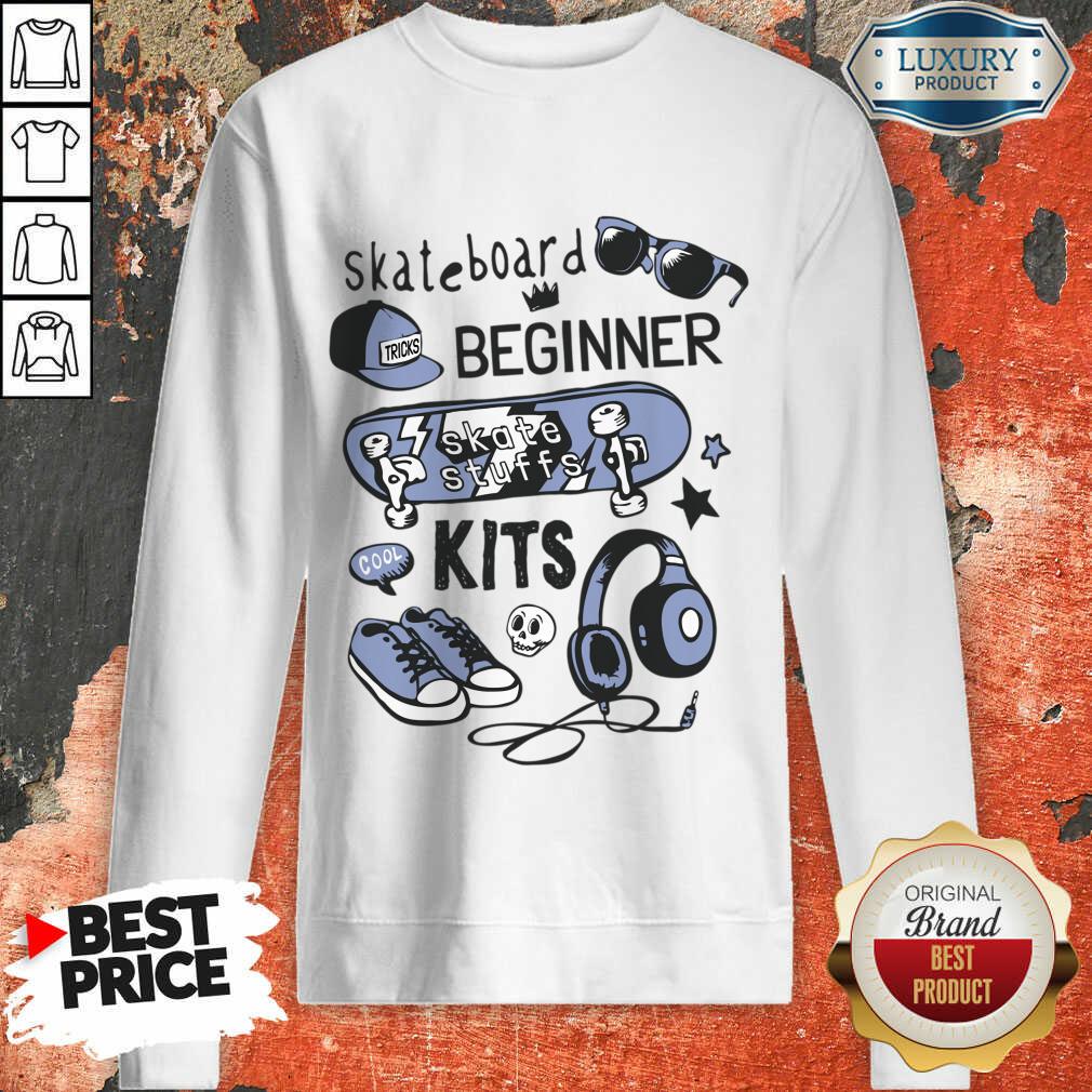 Skateboard Beginner Skate Stuffs Kits Shirt