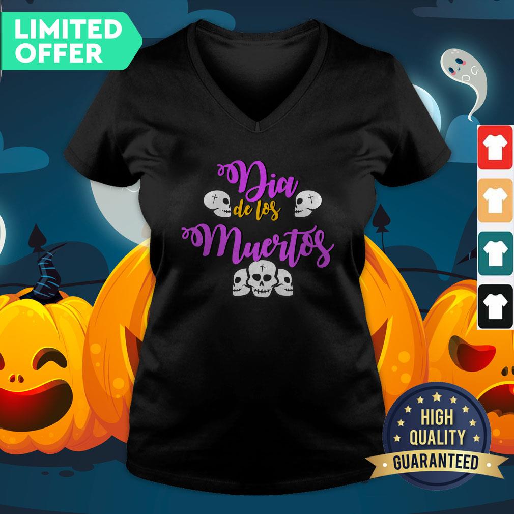 Skull Day Of Dead Dia De Muertos Mexican Holiday Shirt