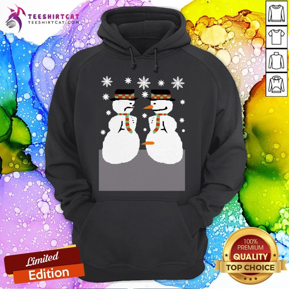 Snowman Nose Thief Ugly Christmas Shirt
