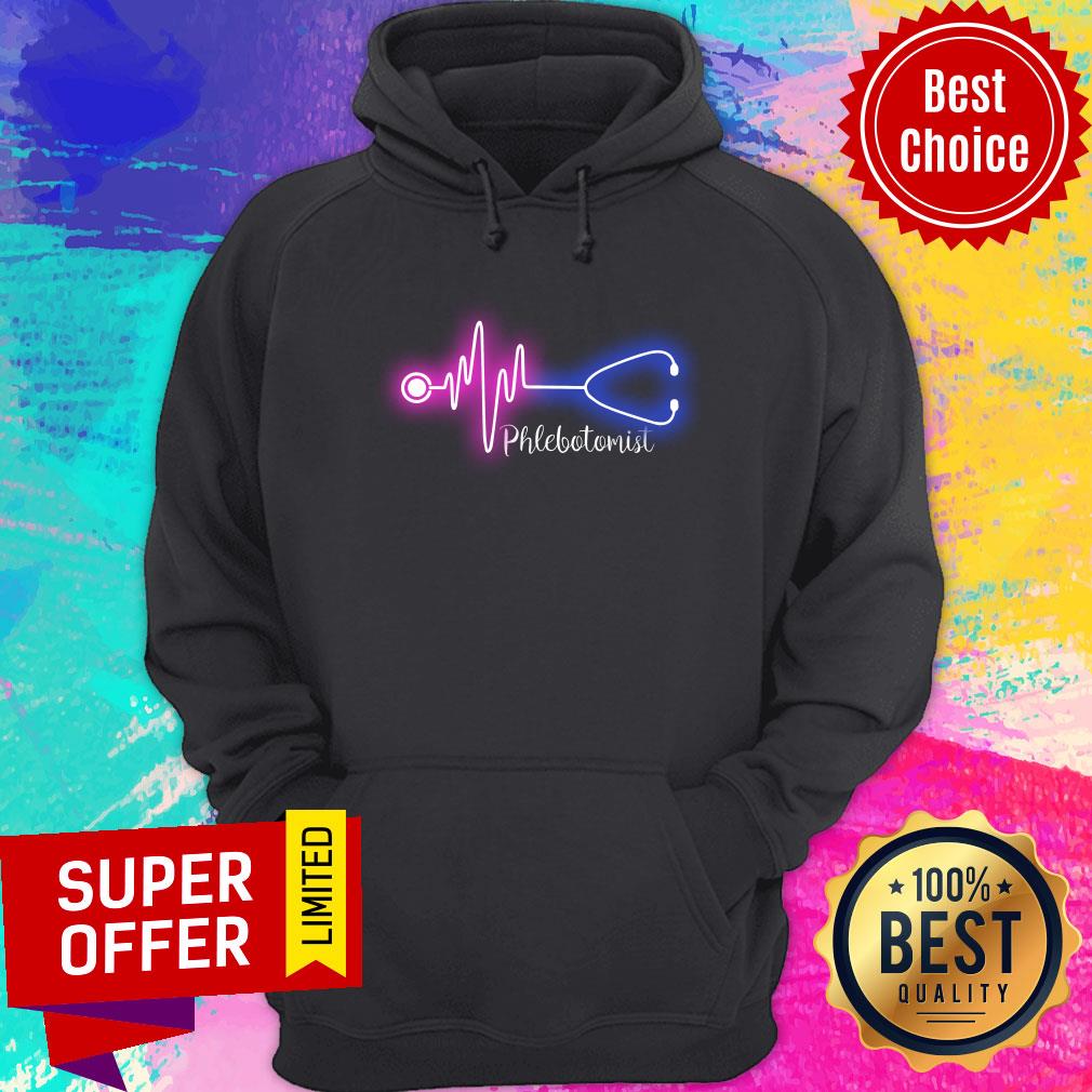 Stethoscope Heartbeat Phlebotomist Shirt