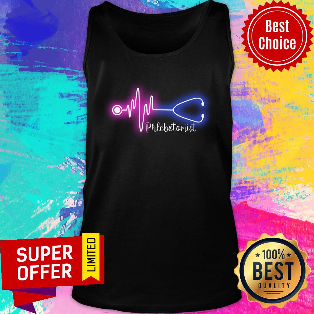 Stethoscope Heartbeat Phlebotomist Shirt