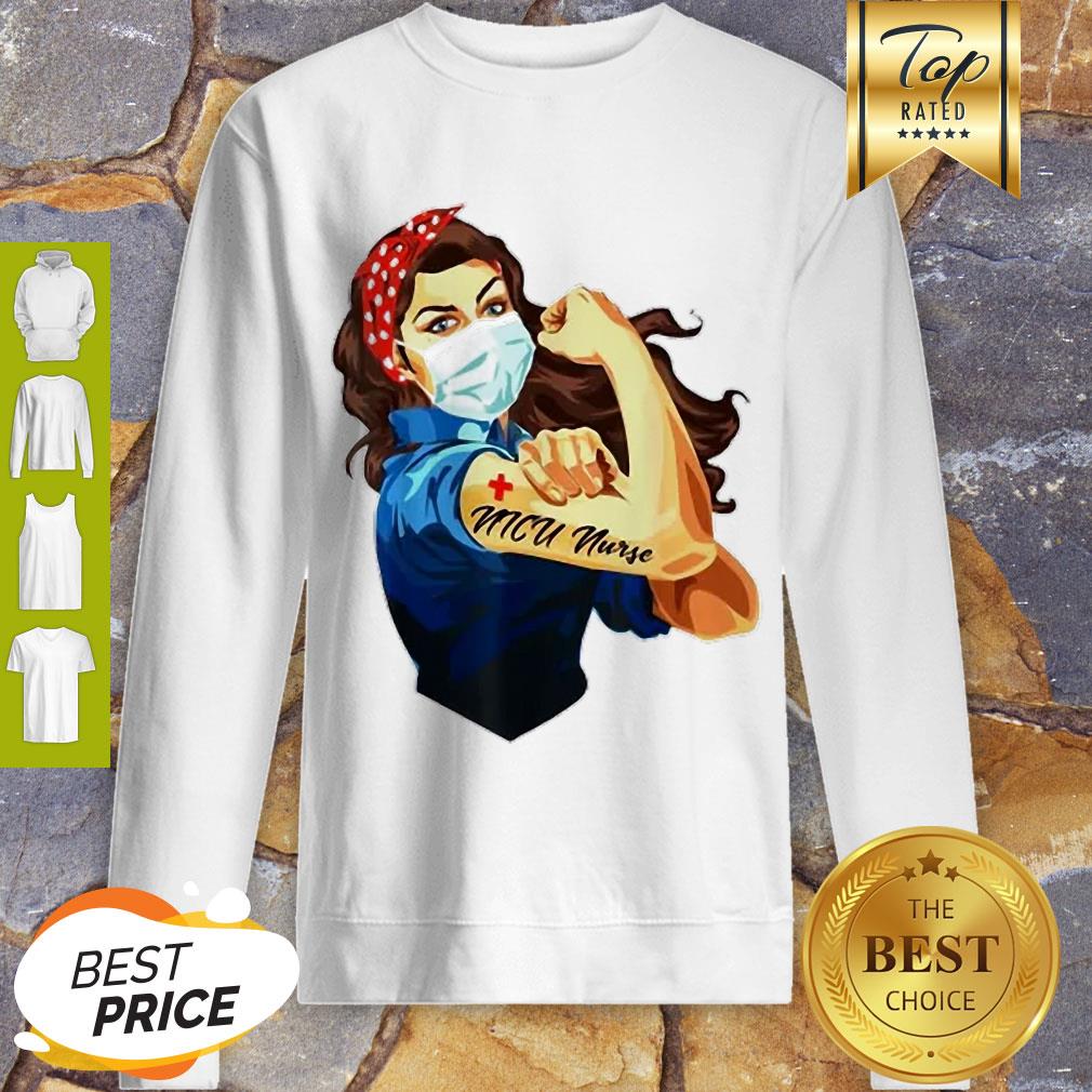 Strong Nurse Mask Neonatal Intensive Care Unit Coronavirus Shirt