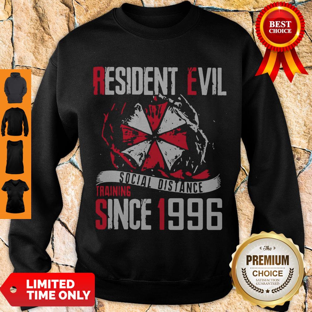 Premium Resident Evil Social Distance Training Since 1996 Shirt