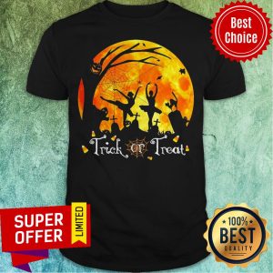 Awesome Ballet Trick Or Treat Halloween Shirt