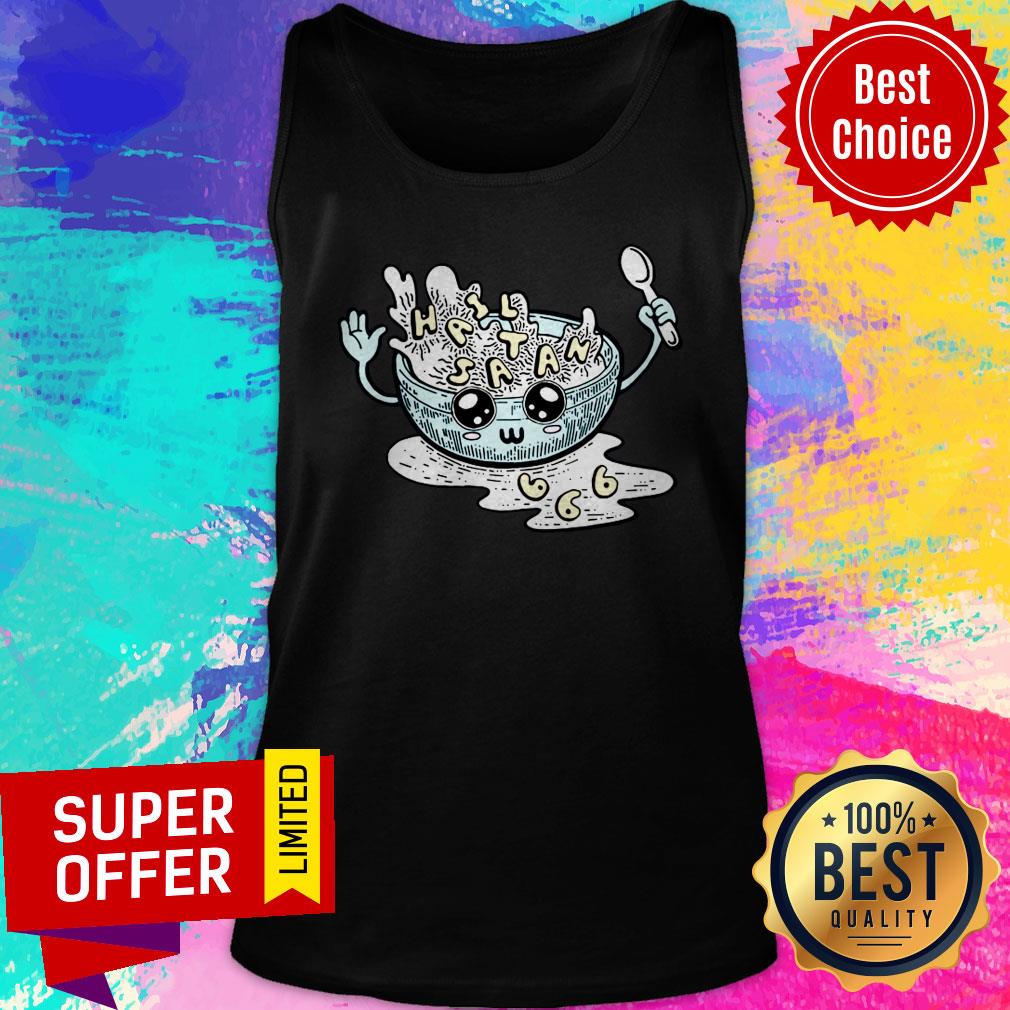 Awesome Palm Treat Hail Satan Est 666 Shirt