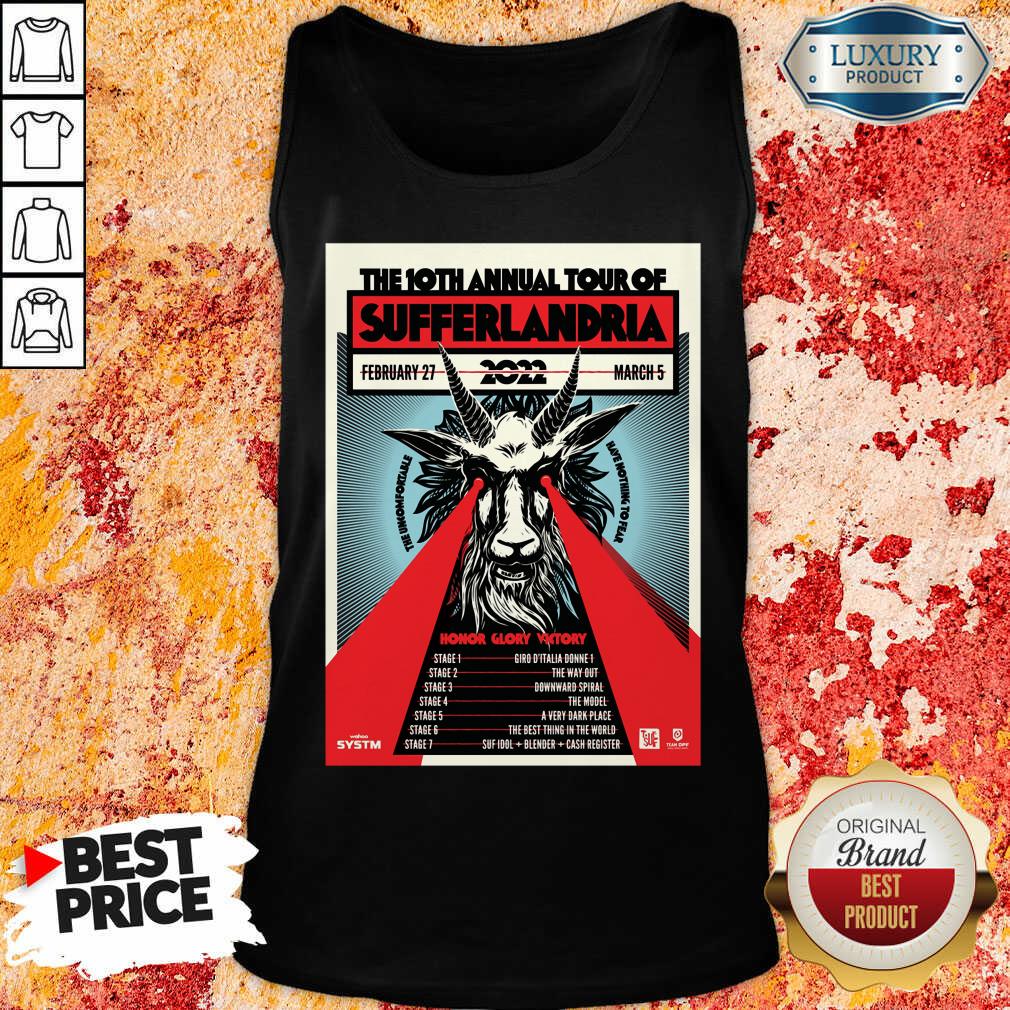 The 10th Annual Tour Of Sufferlandria Shirt
