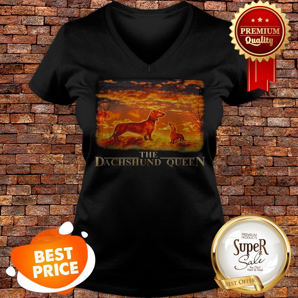 The Dachshund Queen And The Lion King Shirt