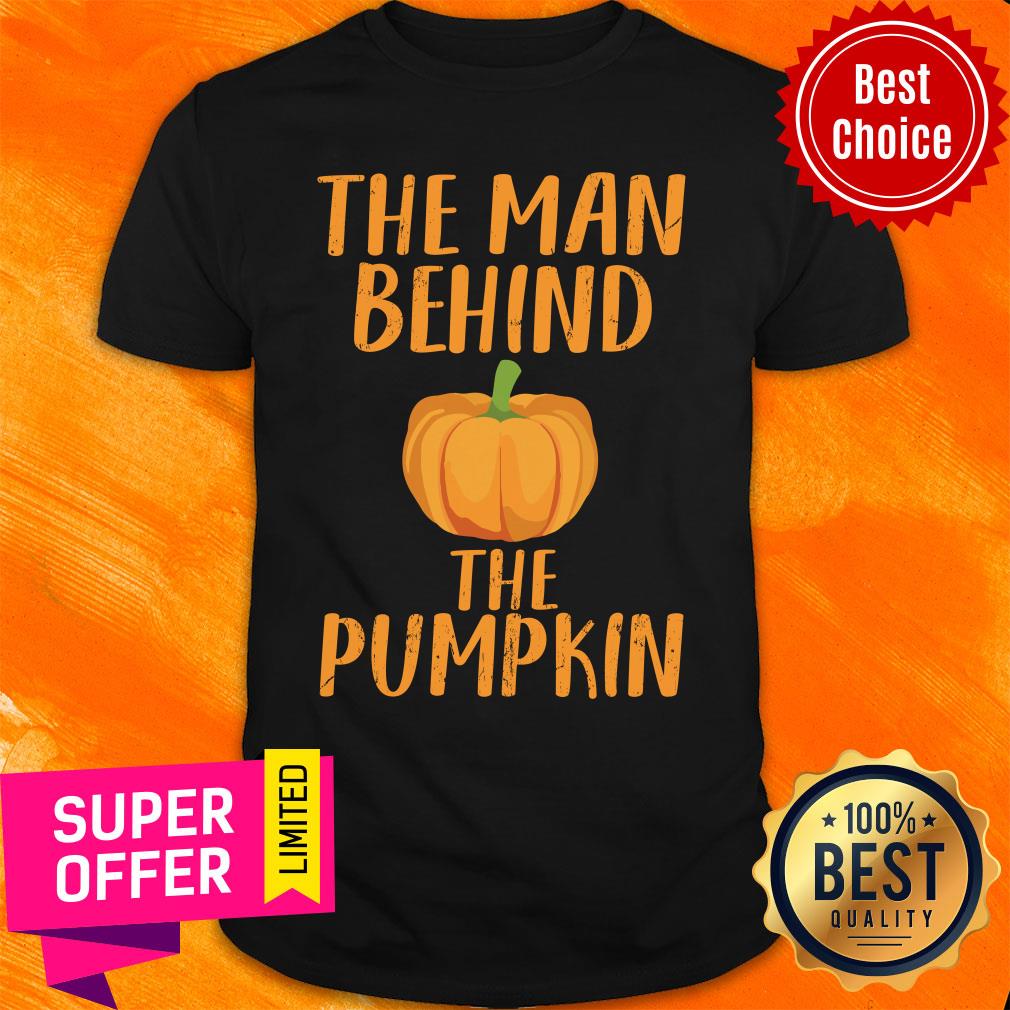 The Man Behind The Pumpkin Halloween Shirt