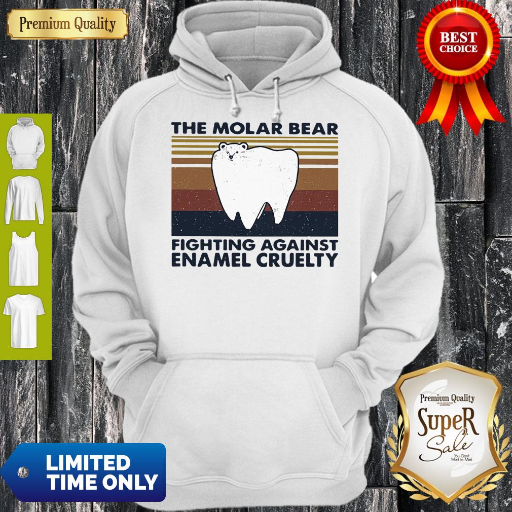 The Molar Bear Fighting Against Enamel Cruelty Vintage Shirt
