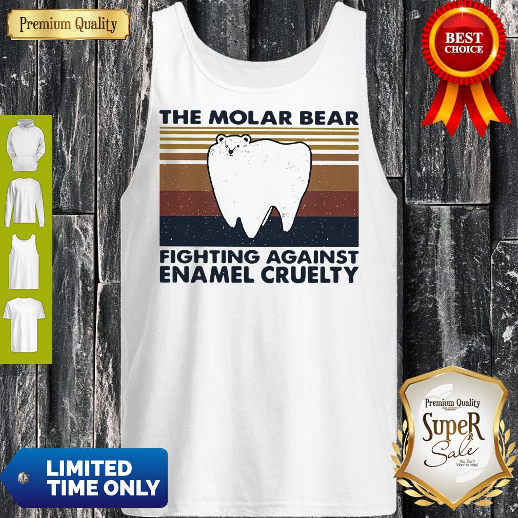 The Molar Bear Fighting Against Enamel Cruelty Vintage Shirt