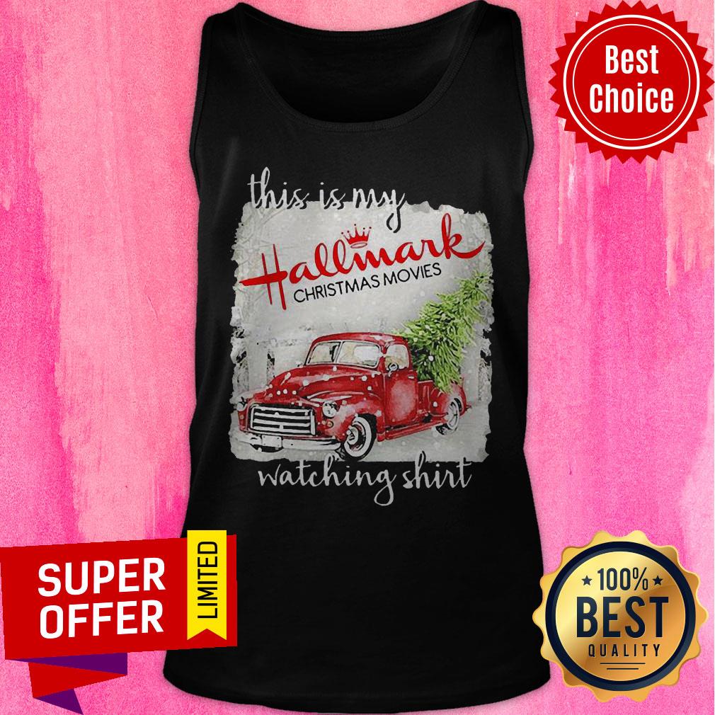 This Is My Hallmark Christmas Movies Watching Red Car Shirt