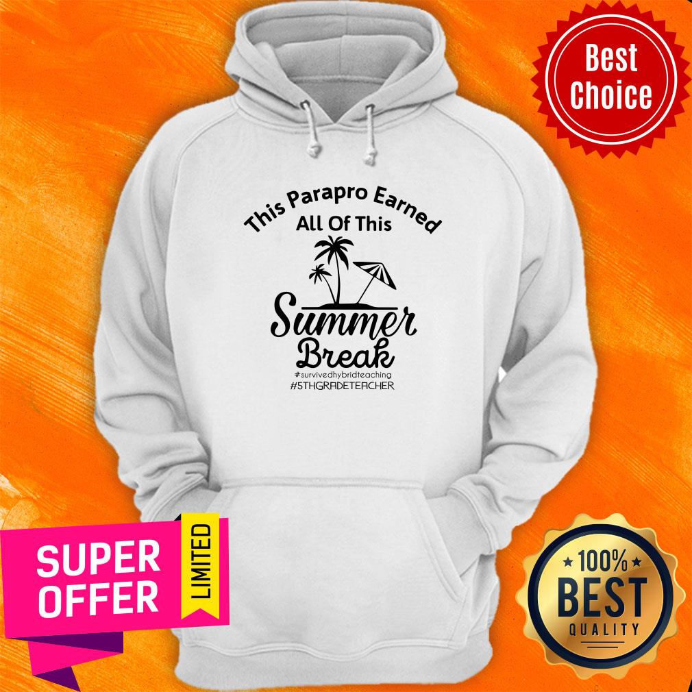 This Teacher Earned All Of This Summer Break 5th Grade Teacher Shirt
