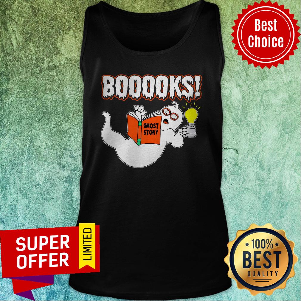 Top Booooks Ghost Story Halloween Shirt
