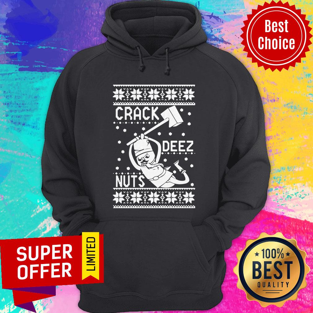 Top Crack Deez Nuts Christmas Shirtq