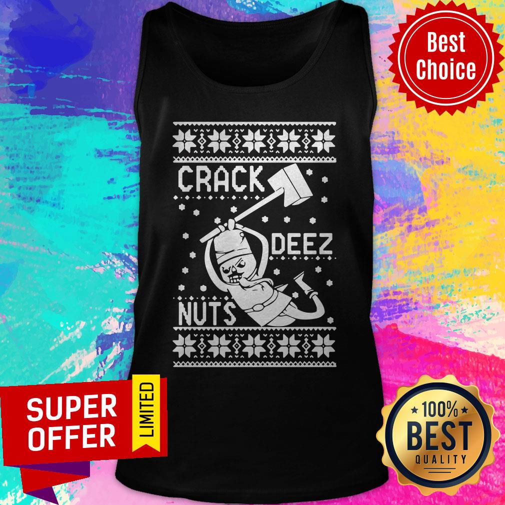 Top Crack Deez Nuts Christmas Shirtq