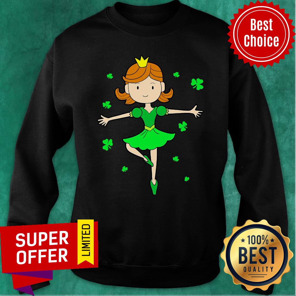 Top Dancing Princess Shirt St. Patricks Ballerina Shirt