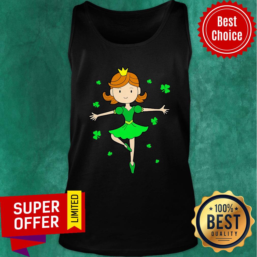 Top Dancing Princess Shirt St. Patricks Ballerina Shirt