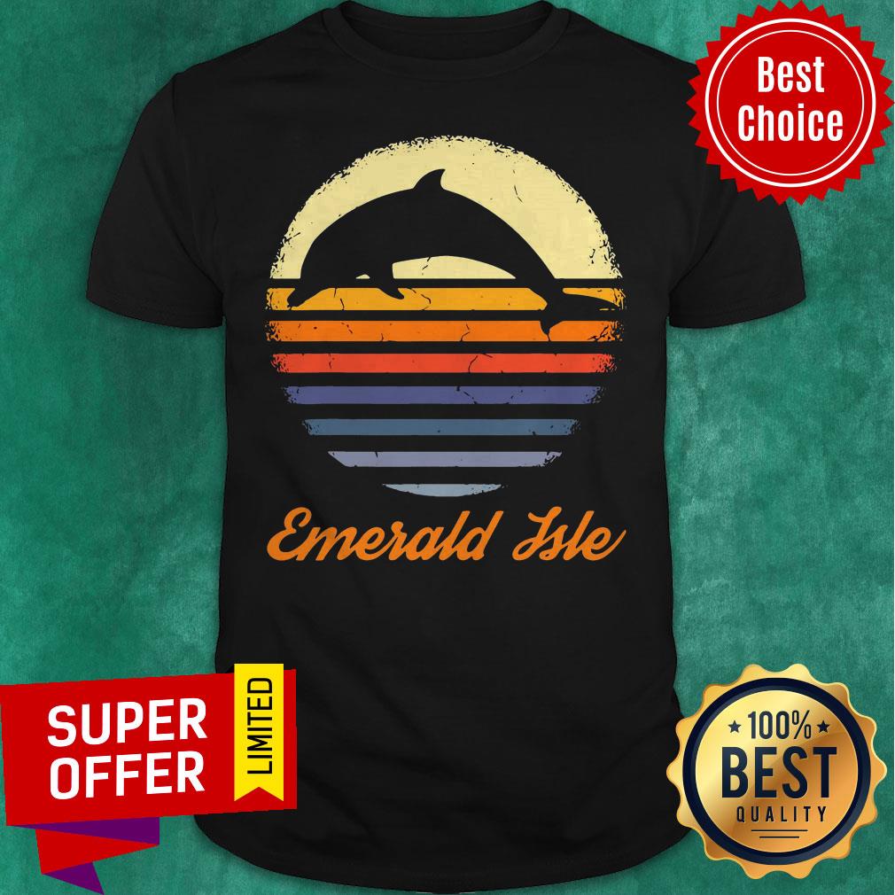 Top Emerald Isle North Carolina NC Dolphin Shirt