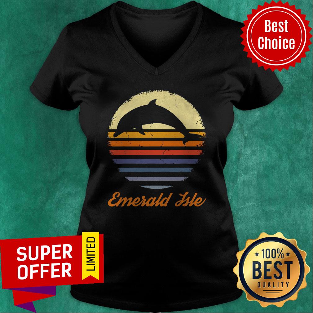 Top Emerald Isle North Carolina NC Dolphin Shirt