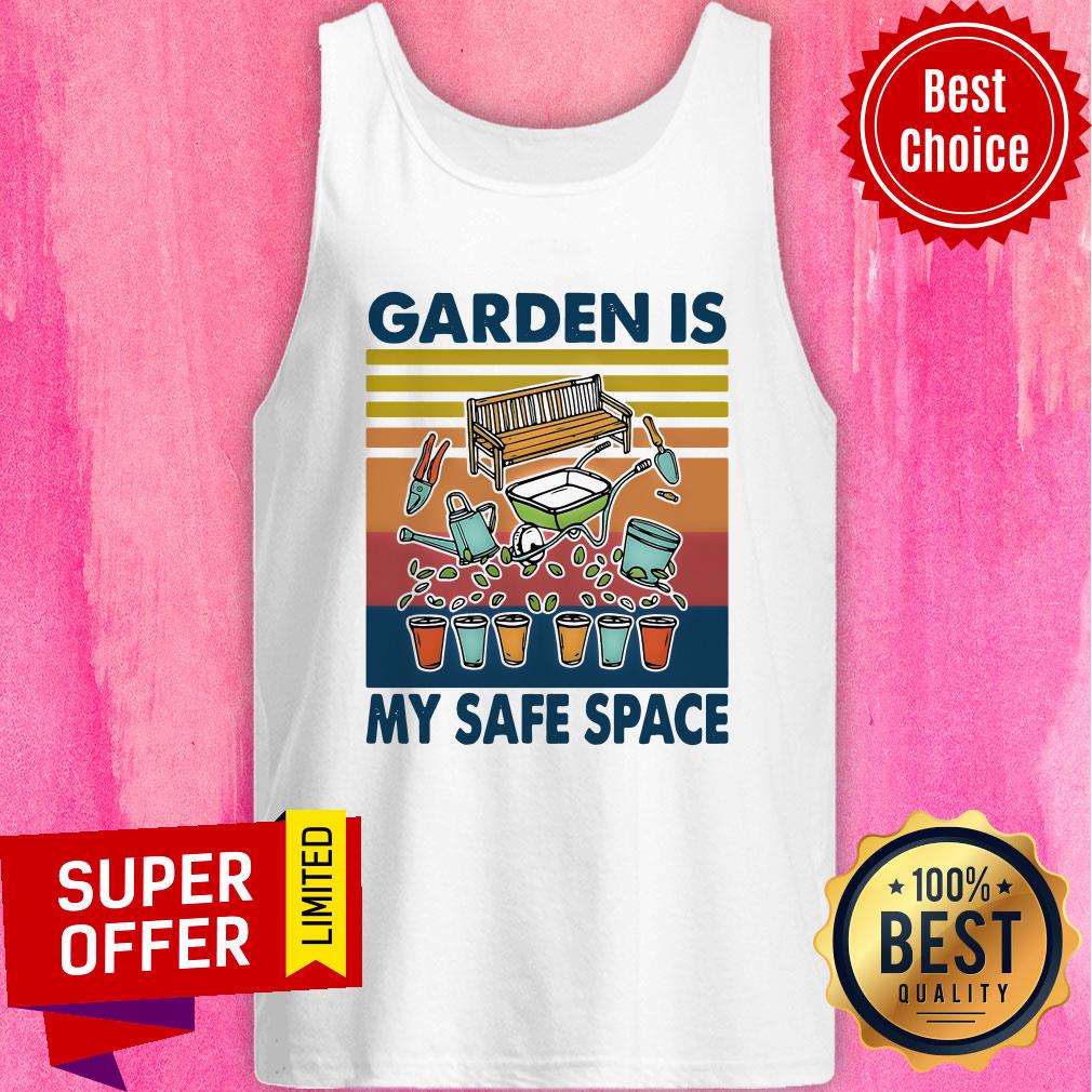 Top Gardening My Safe Space Vintage Retro Shirt