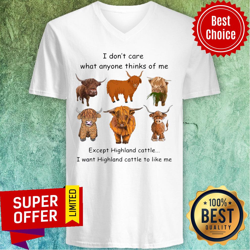 top-goat-i-dont-care-what-anyone-thinks-of-me-except-highland-cattle-i-want-highland-cattle-to-like-me-v-neck.jpg