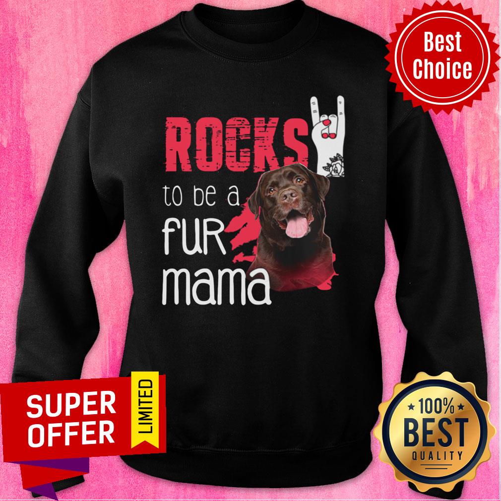 Top Guard Dog Rocks To Be A Fur Mama Shirt