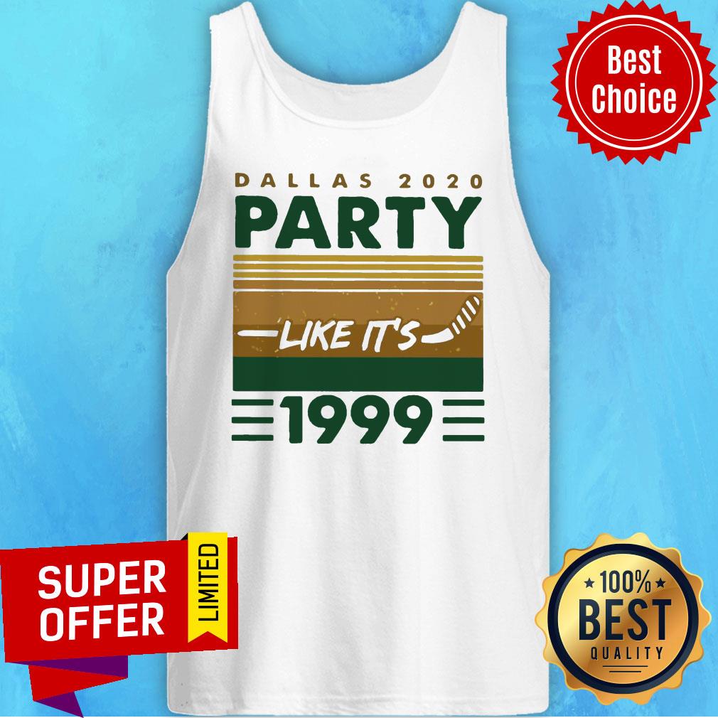 Top Hockey Dallas 2020 Party Like It’s 1999 Vintage Retro Shirt