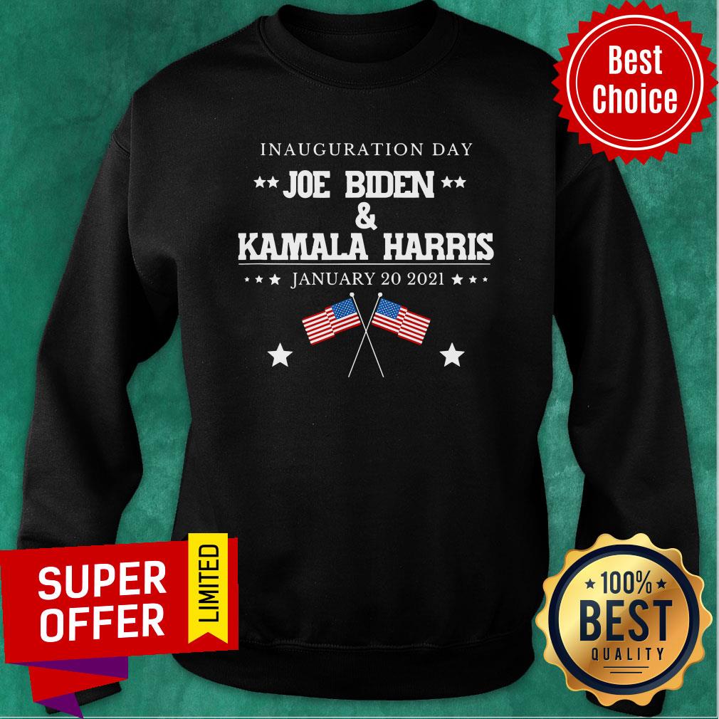 Top Joe Biden And Kamala Harris Inauguration Day 2021 Retro American Flag Shirt