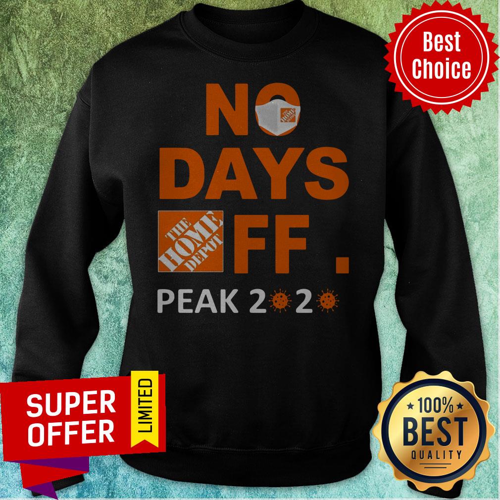 Top The Home Depot No Day Off Peak 2020 Coronavirus Shirt