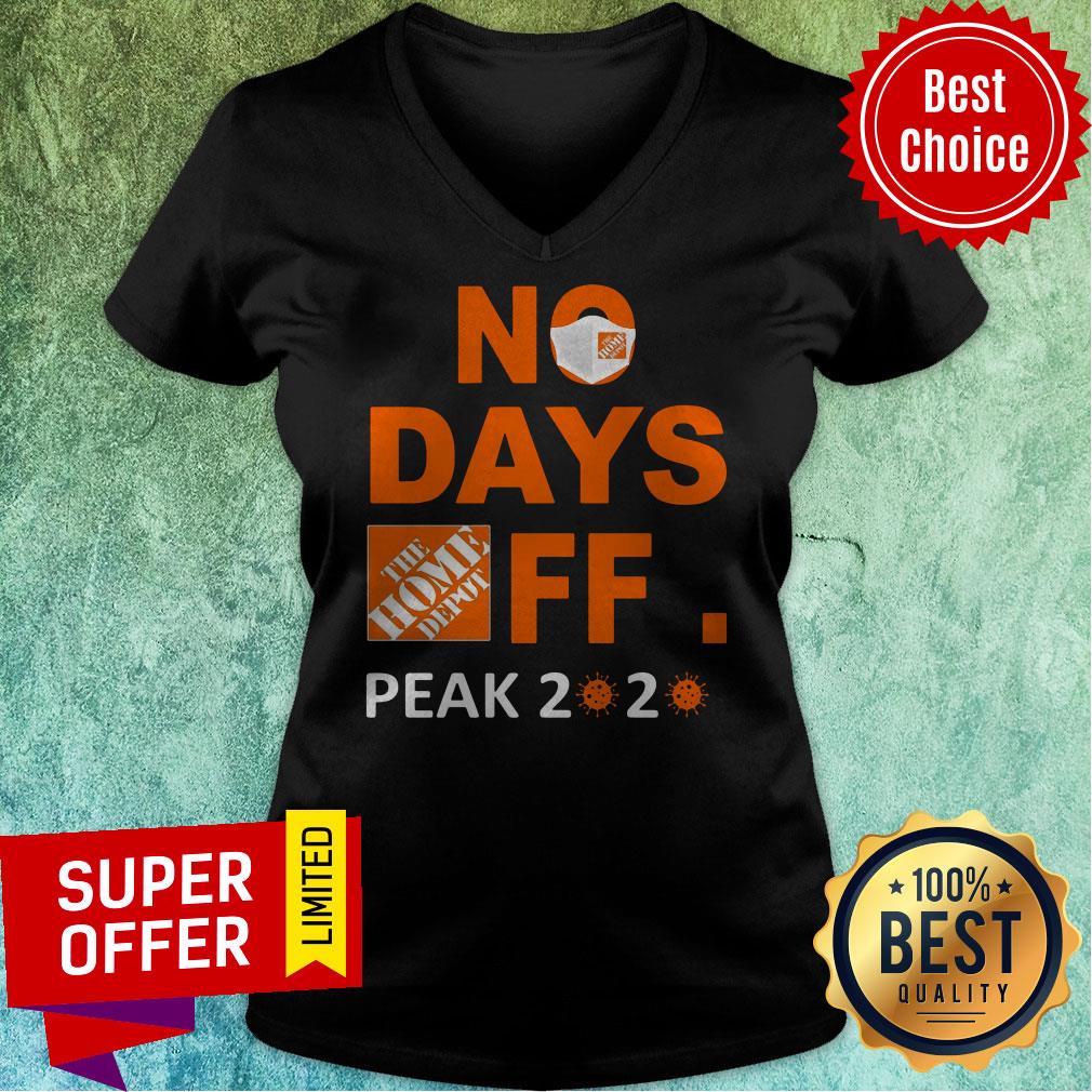 Top The Home Depot No Day Off Peak 2020 Coronavirus Shirt