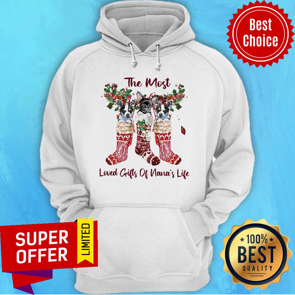 Top The Most Loved Gifts Of Nana’s Life Christmas Shirt