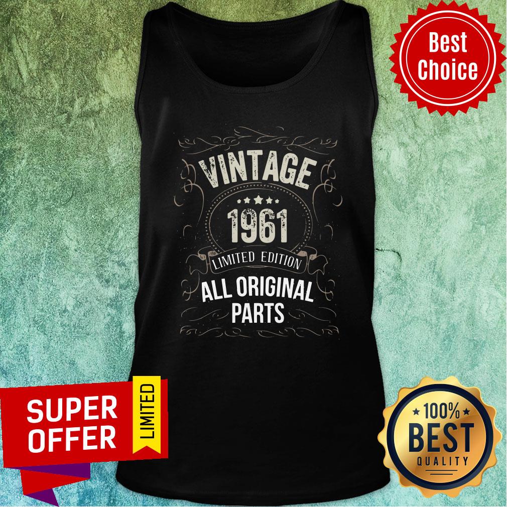 Top Vintage 1961 All Original Parts Limited Edition Shirt
