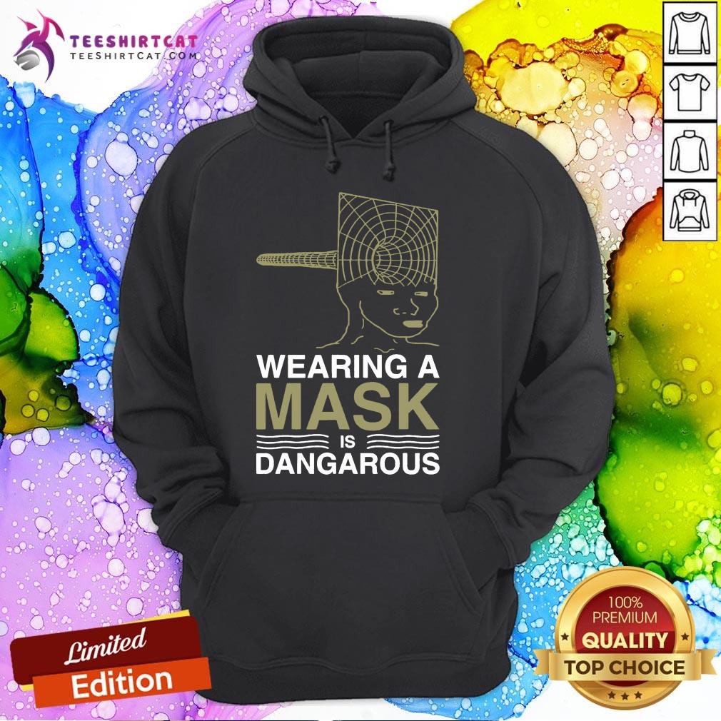 Top Wearing A Mask Meme Trollface Conspiracy Theory Shirt