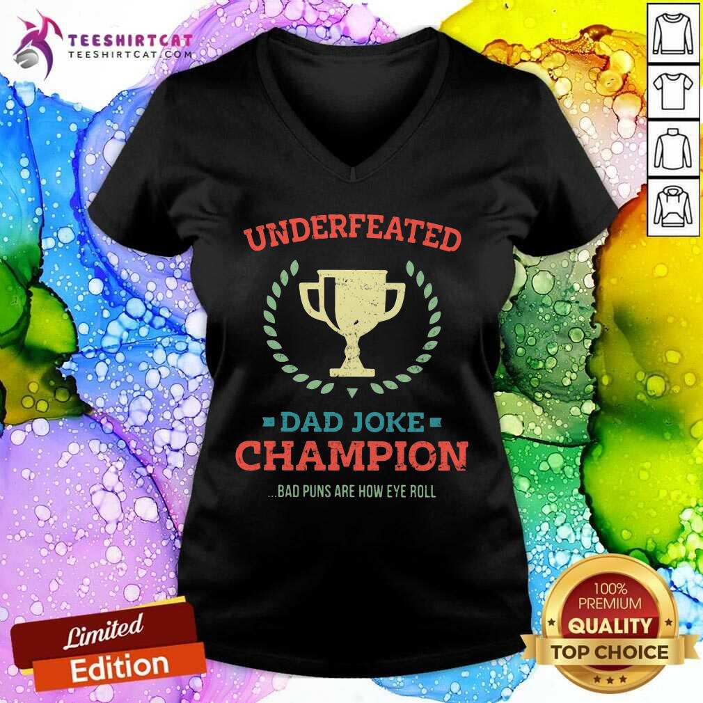 Underfeated Dad Joke Champion Shirt