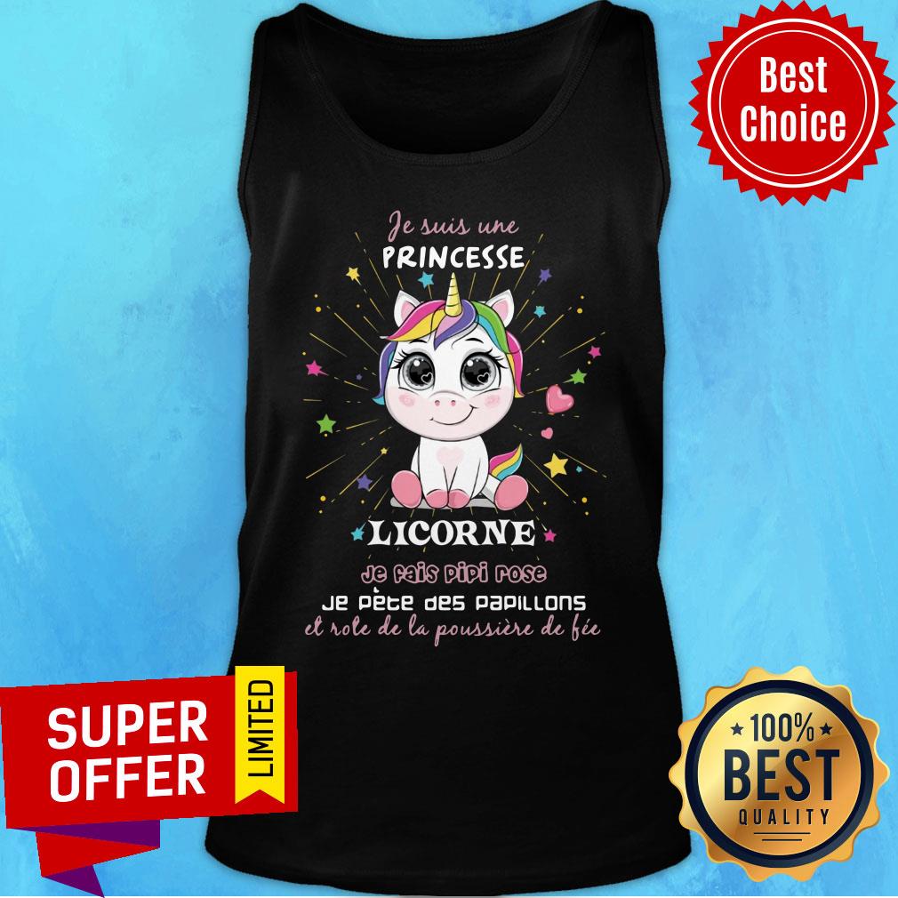 Unicorn Je Suis Ure Princess Licorne Shirt