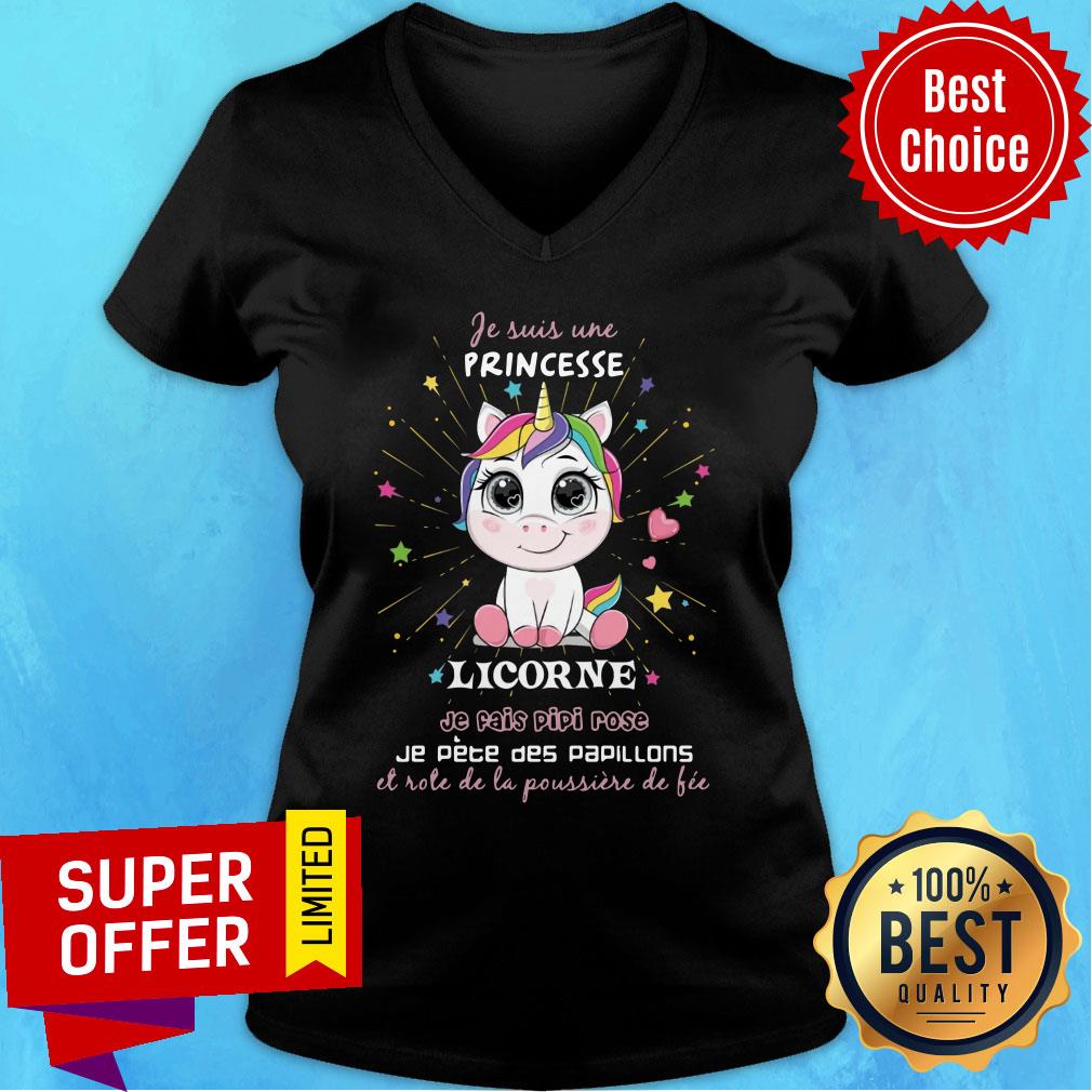 Unicorn Je Suis Ure Princess Licorne Shirt