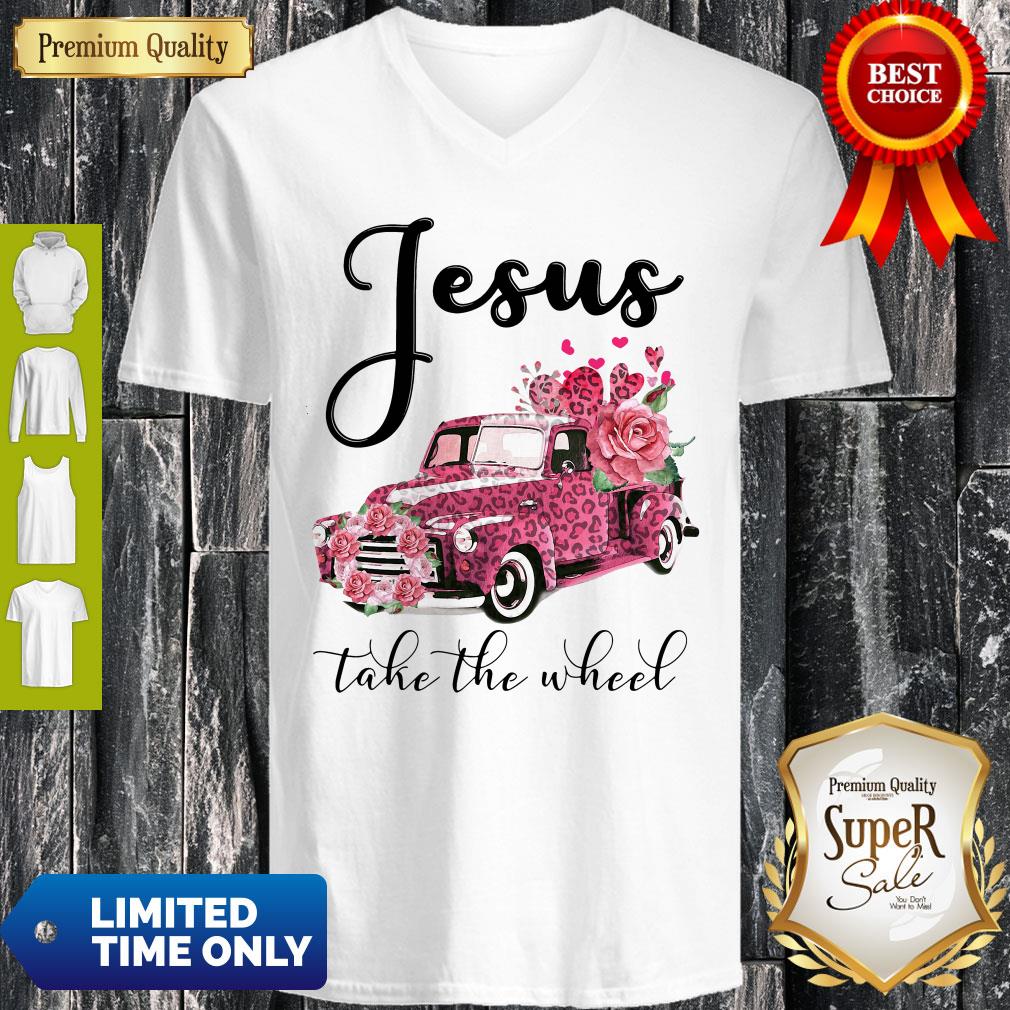 Awesome Jesus Take The Wheel Shirt