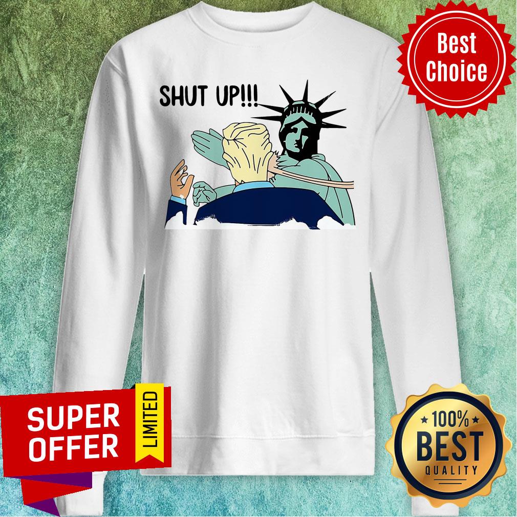 Premium Liberty Slap Donald Trump Shut Up Shirt
