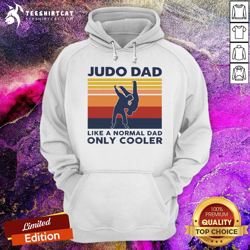 Vintage Judo Dad Like A Normal Dad Only Cooler Shirt