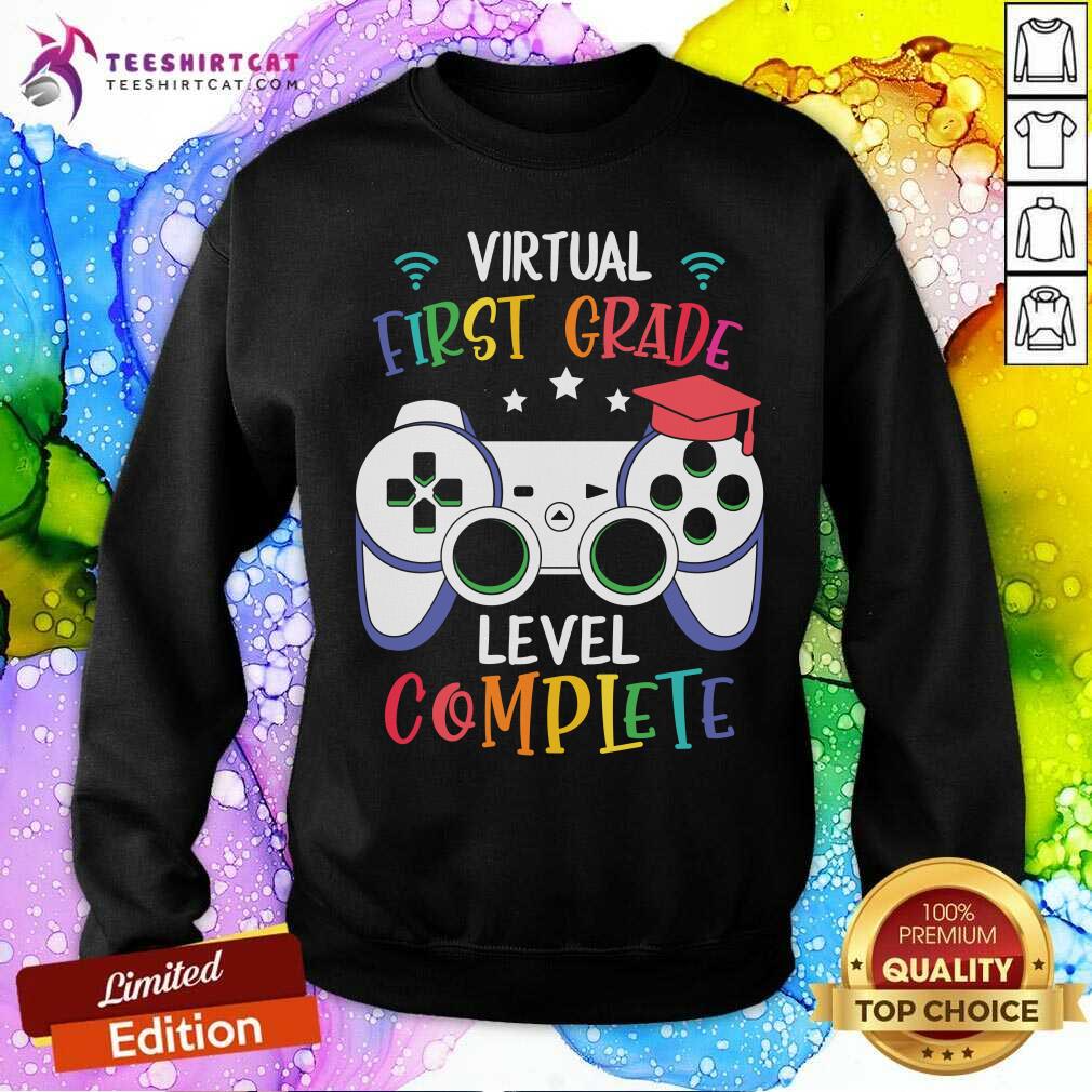 Virtual First Grade Level Complete Gaming Shirt