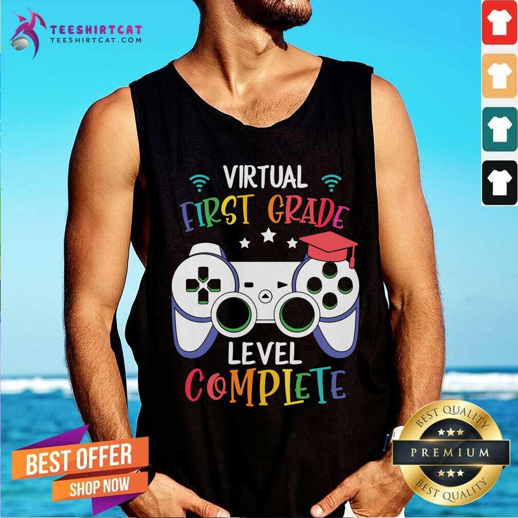 Virtual First Grade Level Complete Gaming Shirt